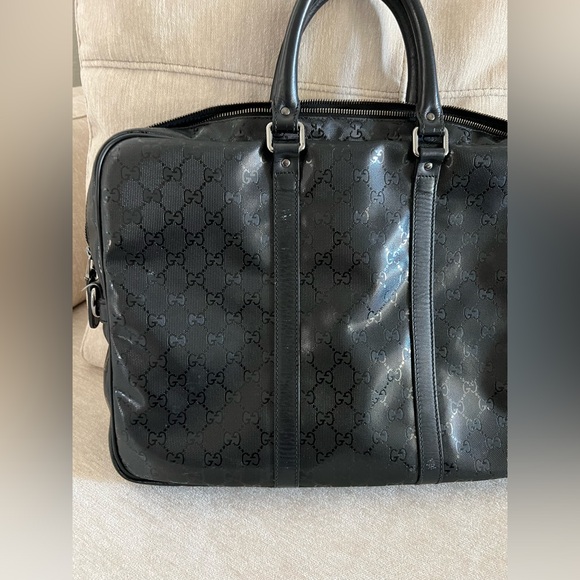 GUCCI Authentic w COA GG  bag missing strap preloved condition w lock key - Picture 12 of 16